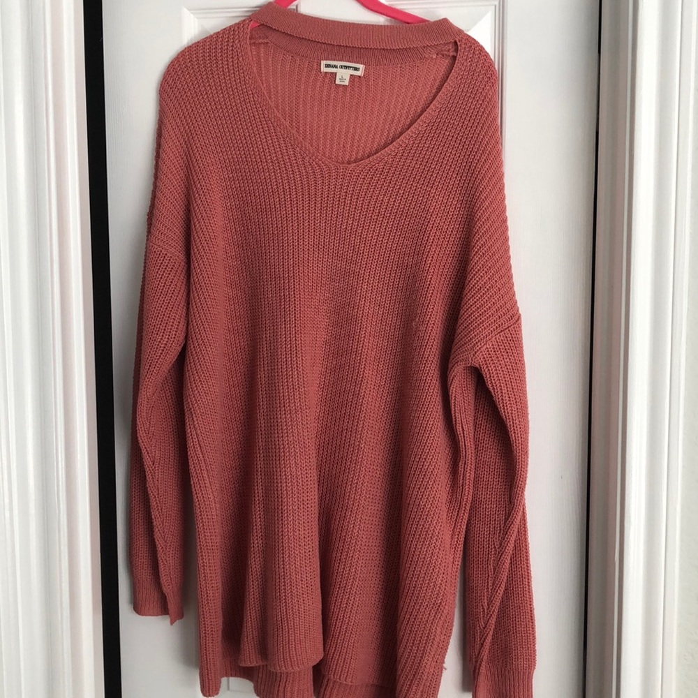 Boutique Oversized woven sweater